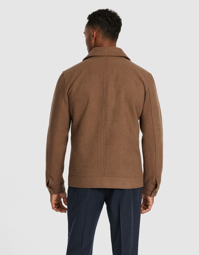 Tarocash - Lleyton Wool Zip Jacket