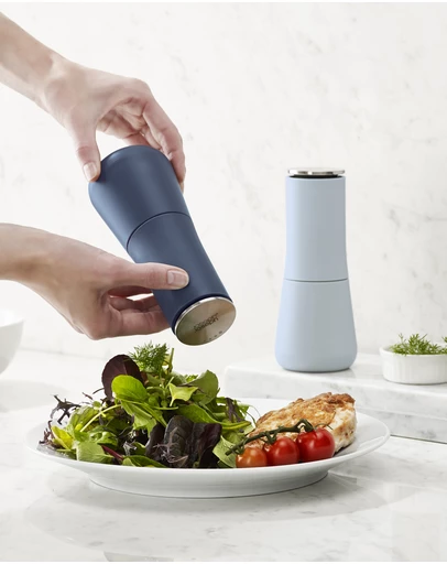 Joseph Joseph - Milltop™ Non-spill Salt & Pepper Mill Set - Editions (Sky)