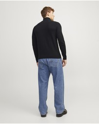 Jack & Jones - Emil Knit Quarter Zip Top