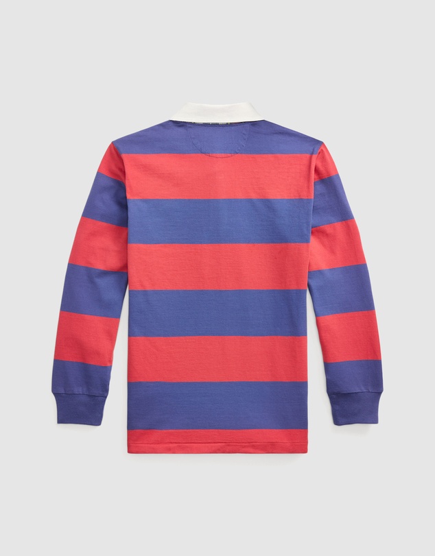 Polo Ralph Lauren - Crest Striped Cotton Rugby Shirt - Teens