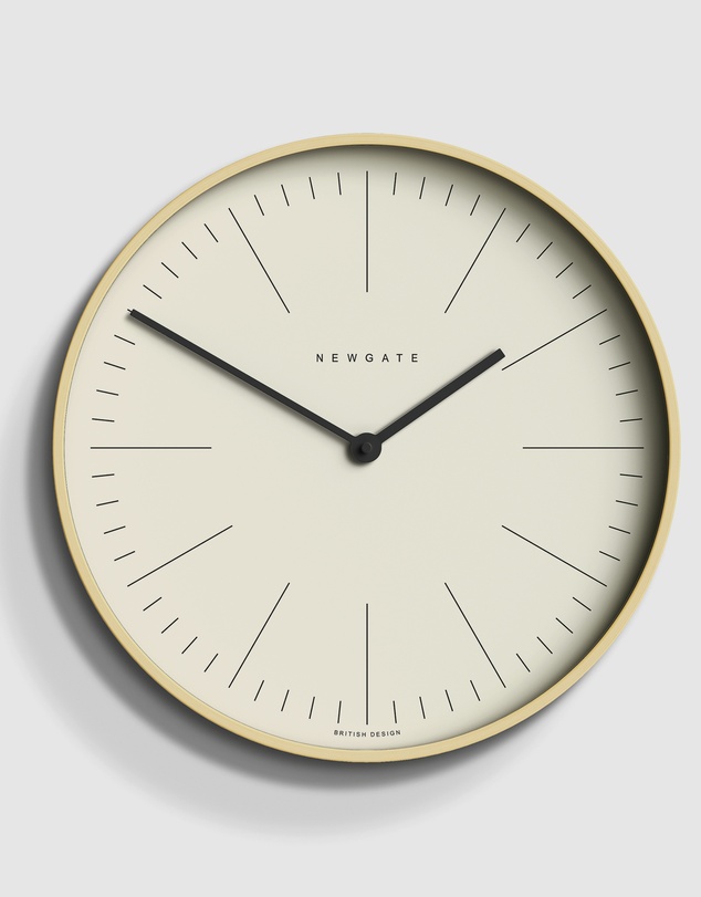 Newgate - Newgate Mr Clarke Clock Pale Wood Marker Dial 40