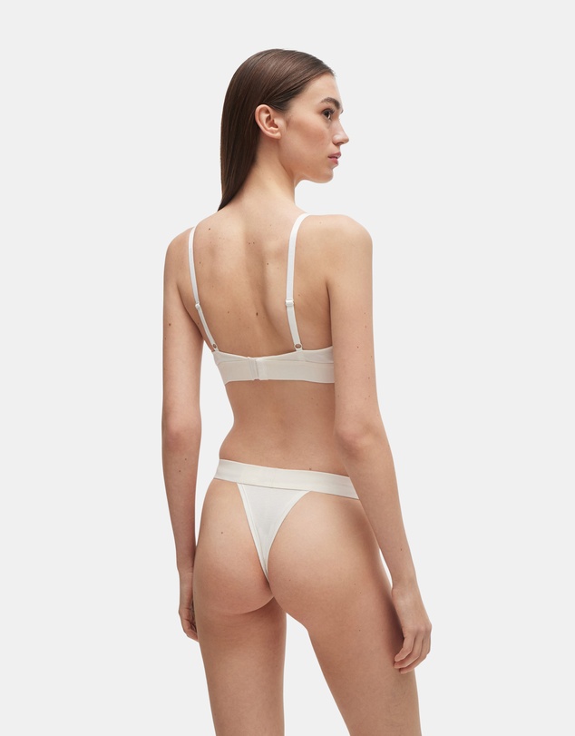 HUGO - Stretch Cotton Logo Thong