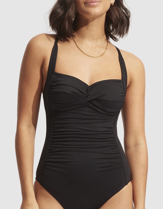 Seafolly - Seafolly Collective Twist Halter One Piece