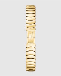 Rosefield - Ovale White Matte Gold-Tone Bracelet Watch