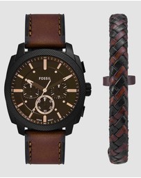 Fossil - Machine Brown Chronograph Watch