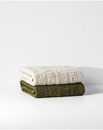 Aura Home - Ava Australian Cotton Tea Towel Pack of 2