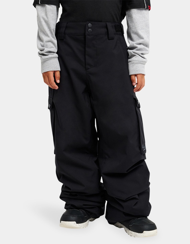 Quiksilver - Boys 8 to 16 Snow Down Cargo Snow Pants