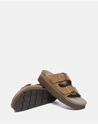 EVERAU - EverAU Ugg Sandal Platform Cow Suede Upper Sandals
