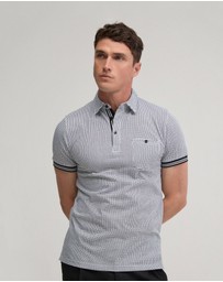 Oxford - Milo Cotton Jersey Printed Polo