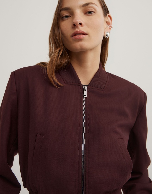 Witchery - Shoulder Pad Bomber Jacket