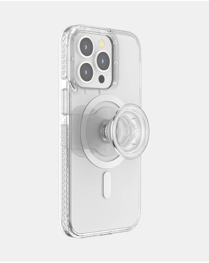 PopSockets - POPCASE MagSafe iPhone 13 Pro Protective Phone Case & Phone Grip Holder