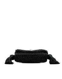 Pre-Loved by Azura Reborn - Pre-Loved Lambskin Torchon Classic Tasseled Twisted Crossbody