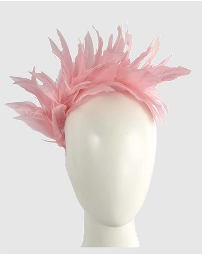 Max Alexander - Modern Pink Racing Fascinator