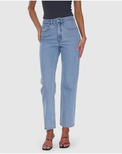 Thrills - Stevie High Rise Straight Jeans