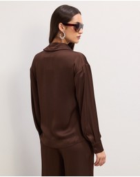 The Fated - Josephine Satin Shirt