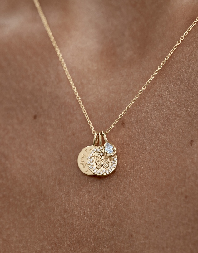 By Charlotte - With Freedom I Become Necklace