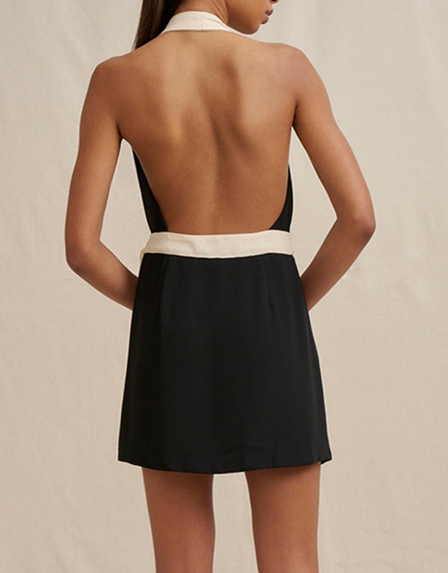 BY JOHNNY. - Azaria Wrap Mini Dress