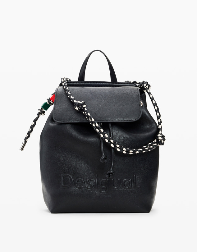 Desigual - Medium braided backpack