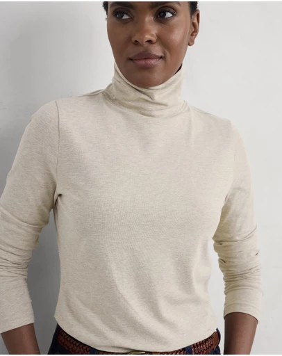 Long Sleeve Turtle Neck Bodysuit - Black – Shop