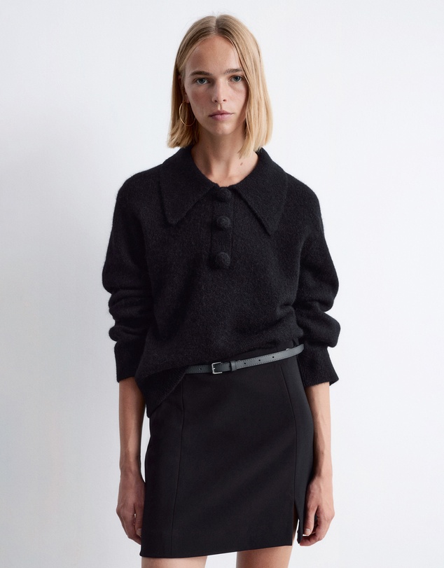 & Other Stories - Alpaca-Blend Collared Jumper
