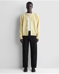 COS - Boiled-Wool Crew-Neck Cardigan