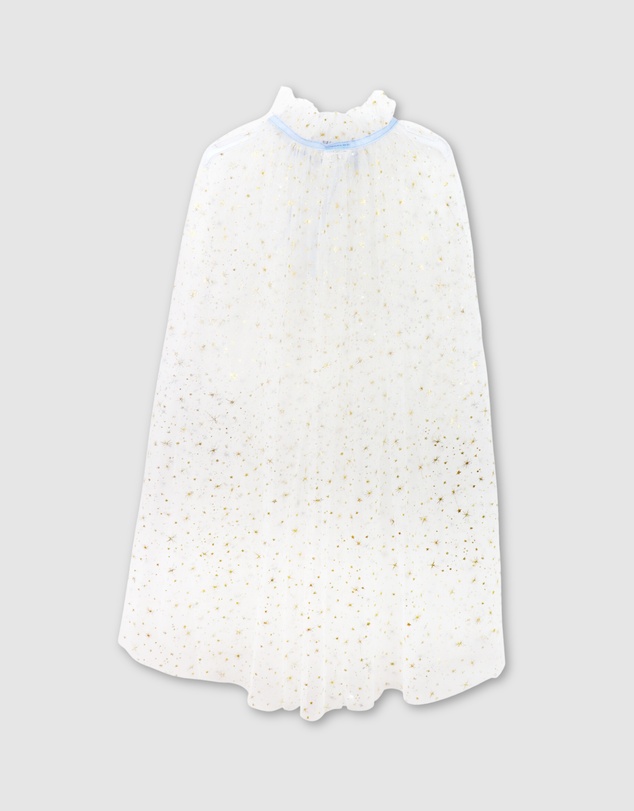 Pink Poppy - Disney Frozen Gold Snow Flakes Cape