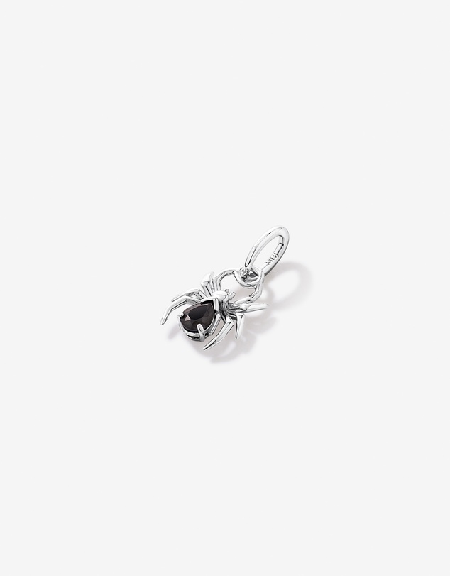 Michael Hill - Spider Pendant with Black Cubic Zirconia in Sterling Silver
