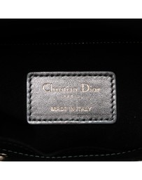 Pre-Loved by Azura Reborn - Pre-Loved Small Metallic Lambskin Cannage My ABCDior Lady Dior