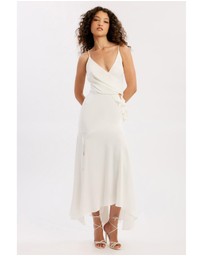 Bardot - Sorrel Mock Wrap Maxi Dress