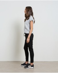 DRICOPER DENIM - Active Denim Black Jeans