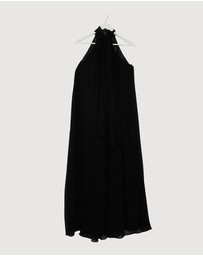 Revibe - Repaired Minima Esenciales Reese Tie Back Maxi Dress - AU 8