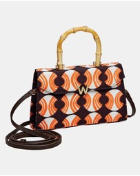 Wolf - Wolf Evie Collection Large Bag with Echo Tang Print