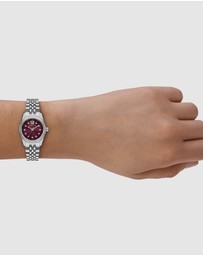 Michael Kors - Lexington Silver Analogue Watch
