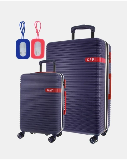 GAP Travel - GAP Varsity Hard Shell Large and Cabin 2-Piece Set + Luggage Tag