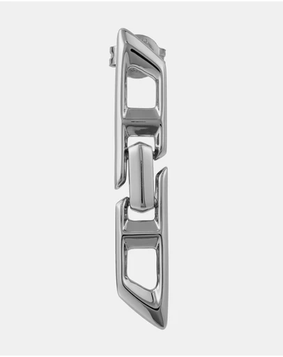Diesel - Icon Silver Tone Earring