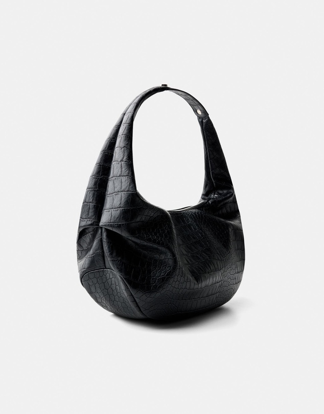 Bershka - Leather Effect Maxi Bag