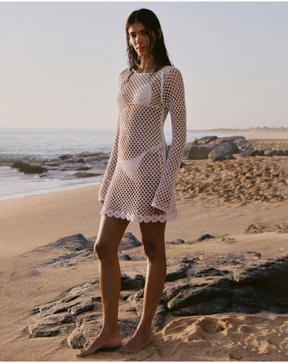 M.N.G - Crochet Short Dress