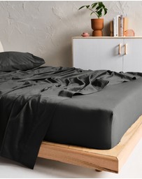 Linen House - Augusta 500TC Cotton Sateen Fitted Sheet