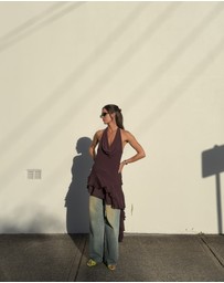 Lover - Samantha Asymmetric Mini Dress