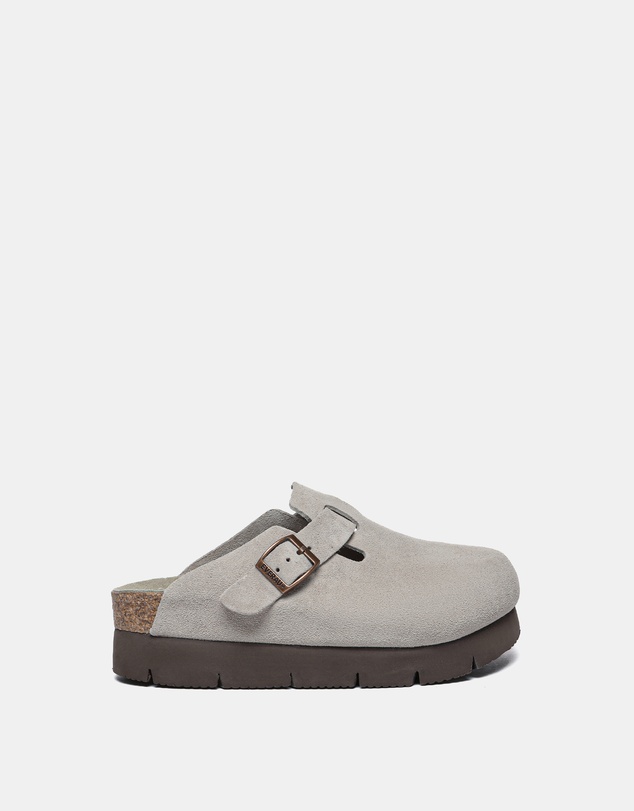 EVERAU - EverAU Ugg Brooklyn Platform Cow Suede Upper Clogs