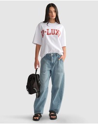 Decjuba - D-Luxe Distressed Logo Tee