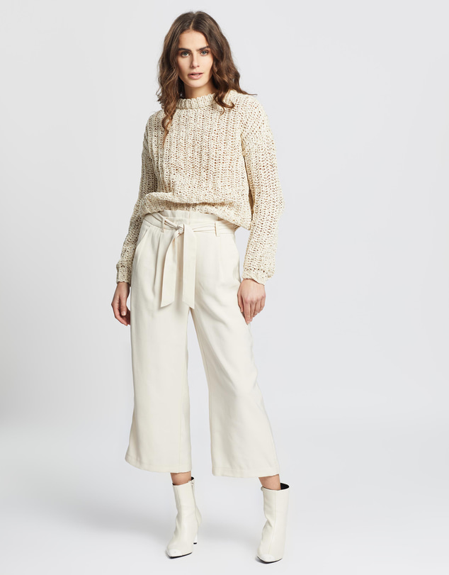 Vero Moda - Salvia LS O-Neck Blouse