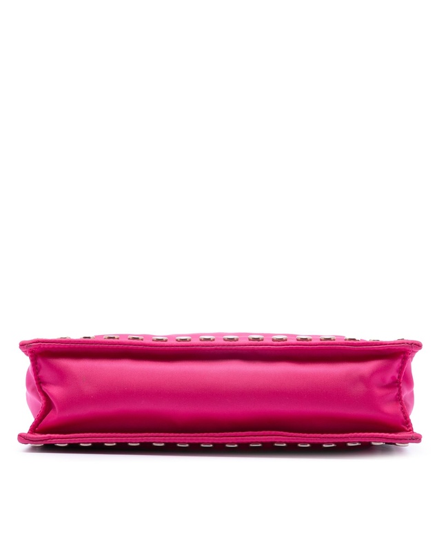 Pre-Loved by Azura Reborn - Pre-Loved Tessuto Studded Etiquette Shoulder Bag