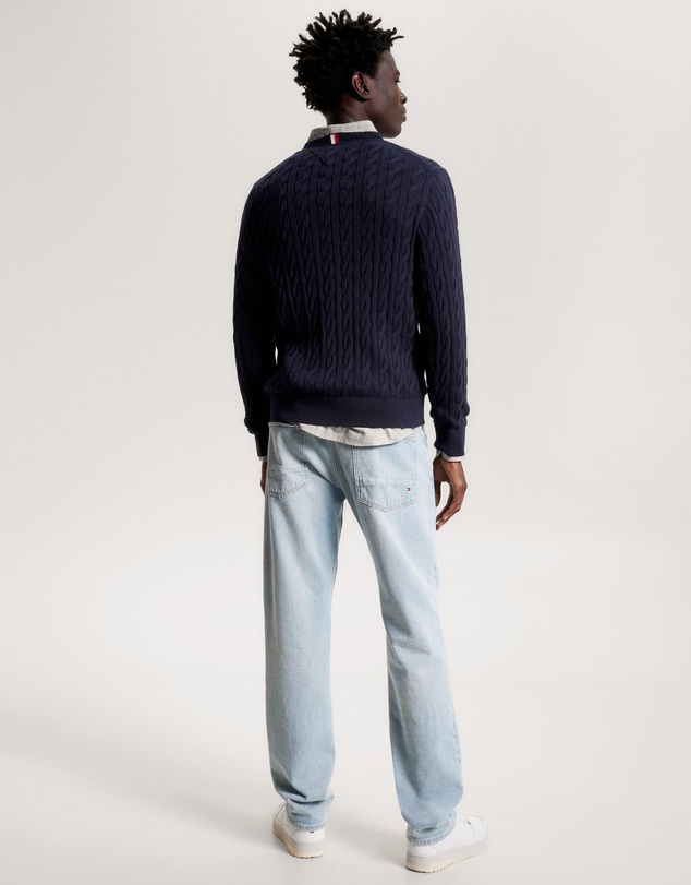 Tommy Hilfiger - Classics Cable Knit Crew Neck Jumper