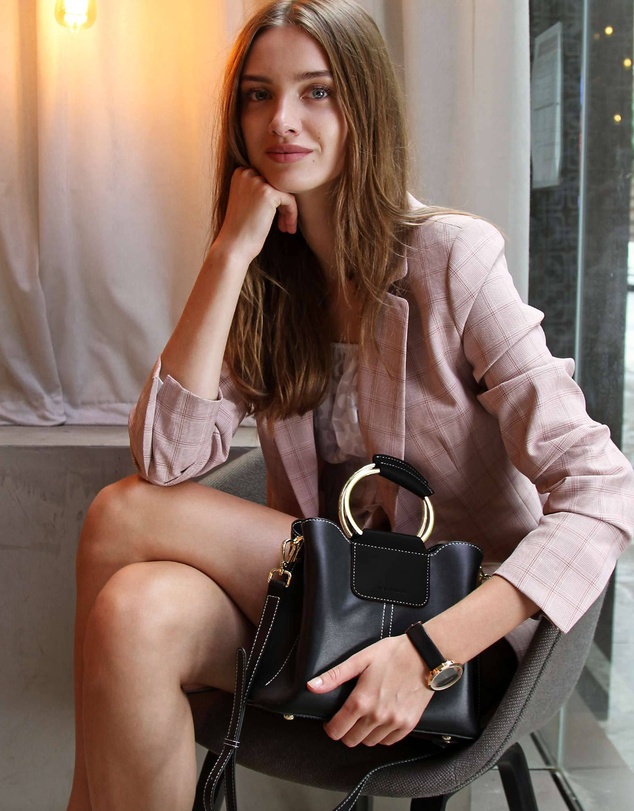 Belle & Bloom - Twilight Leather Cross-Body Bag
