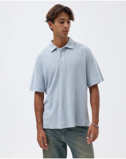 AERE - Mickelson Cotton Polo Shirt