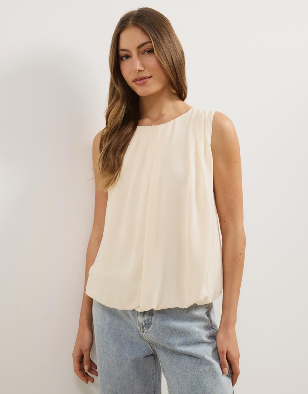 Atmos&Here - Harriet Draped Sleeveless Top