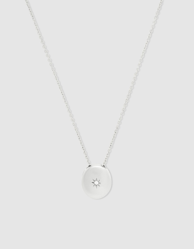 Wanderlust + Co - Falling Star Heirloom Locket Necklace