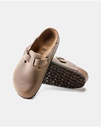 Birkenstock - Boston Nubuck Oiled Narrow - Women's