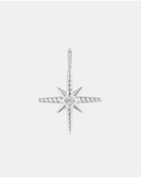 Ania Haie - Silver Turquoise and Cubic Ziconia Star Charm
